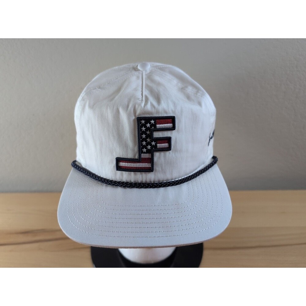 Lane Frost Hat Retro Rope American Flag Logo Snapback Bull Cap